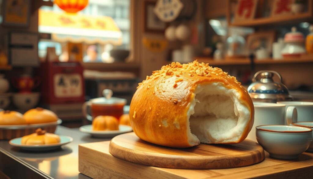 Bolo Bao in Hong Kong Bakery