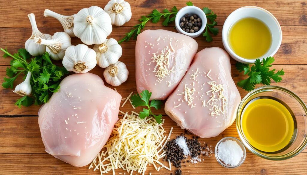 Garlic Parmesan Chicken Ingredients