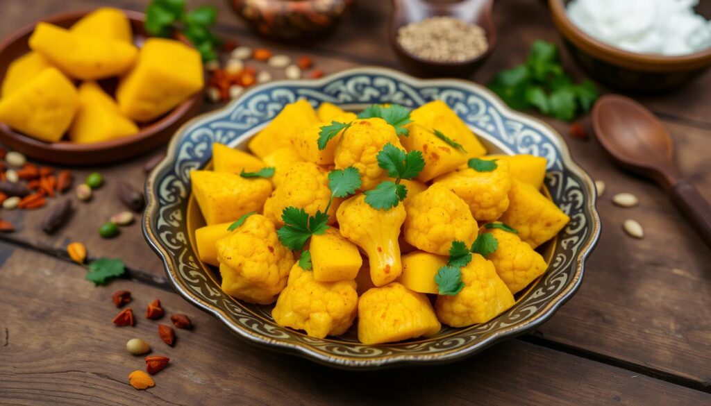 Traditional Aloo Gobi Dish