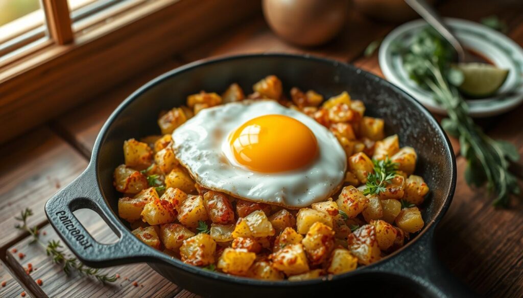 Healthy Potato Egg Breakfast Skillet