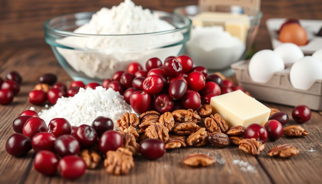 Cranberry Nut Bread Ingredients