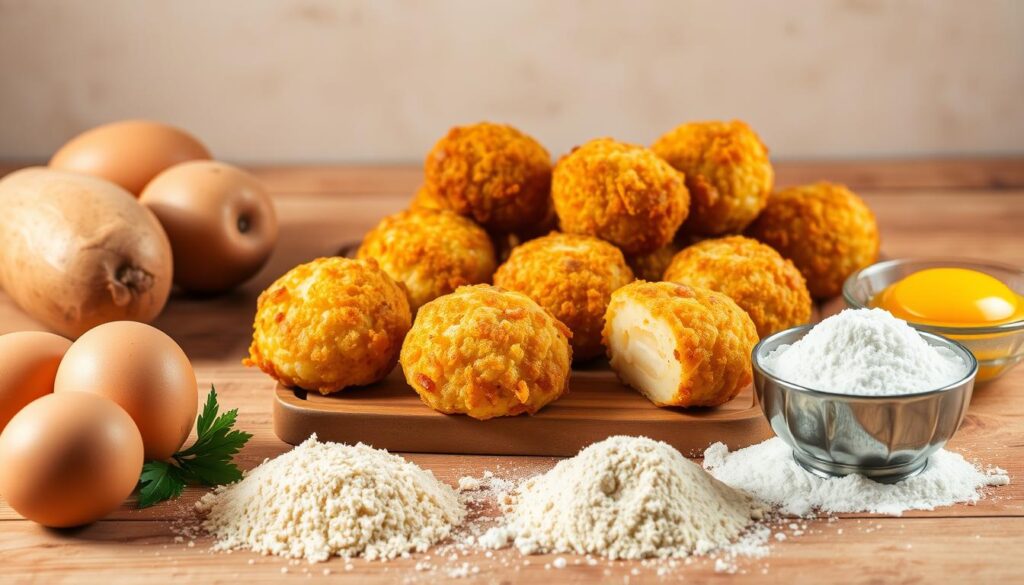 Golden Potato Croquettes Ingredients