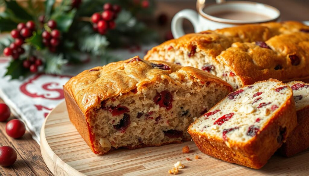 White Chocolate Cranberry Nut Bread Holiday Baking